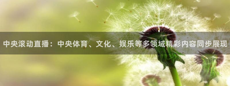 qy球友会体育官网：中央滚动直播：中央体育、文化、娱乐等多领域精彩内容同步展现